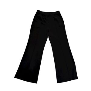 Like New! Zapa Paris Elegant Black Wide-Leg Pants Size 38 / 8
